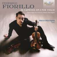 Fiorillo: 36 Caprices Op. 3 for Violin