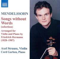 MENDELSSOHN: Lieder ohne worte