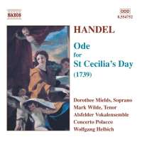 HANDEL: Ode for St. Cecilia's Day