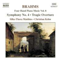 BRAHMS: Four Hand Piano Music vol. 8