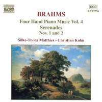 BRAHMS: Four Hand Piano Music