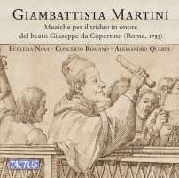 Martini: Musiche per il triduo in onore