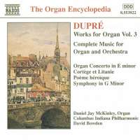 DUPRE: Works for Organ vol. 3