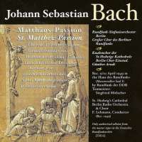 Bach: St. Matthew Passion