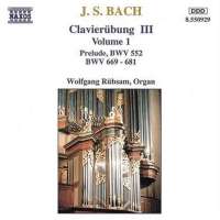 BACH: Clavierubung III vol. 1