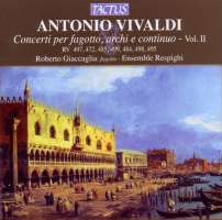 Vivaldi: Concerti per fagotto, archi e continuo, Vol. 2