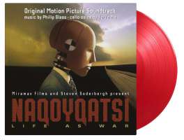 WYCOFANY  Glass: Filmmusik: Naqoyqatsi - Life as War (Filmmusik) (180g / Red Vinyl)