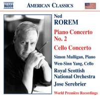 ROREM: Piano concerto no 2