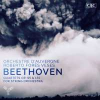 WYCOFANY   Beethoven: Quartets op. 95 & 131 for string orchestra