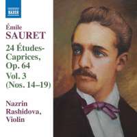 Sauret: 24 Etudes-Caprices Op. 64, Vol. 3