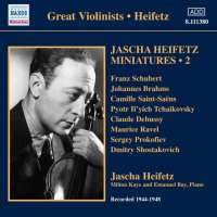 Jascha Heifetz: Miniatures • 2,