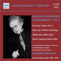 BACH - STOKOWSKI: Transcriptions Vol. 2, nagr. 1929-1950