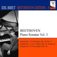 IDIL BIRET BEETHOVEN EDITION 5 - Piano Sonatas Vol. 3 - Nos. 7, 21 & 25