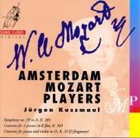 Mozart: Symphony No. 29