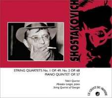 WYCOFANY  Shostakovich: String Quartets  1 & 2, Piano Quintet