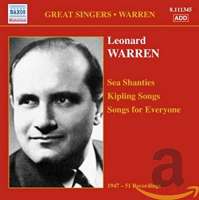 WARREN: Sea shanties; Kipling Songs; Songs for Everyone