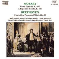 MOZART: Piano Quintet in E-Flat Major / BEETHOVEN: Piano Quintet in E-Flat Major