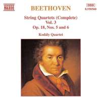 BEETHOVEN: String Quartets vol. 3