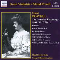 Maud Powell - Complete Recordings 1904-17, Vol 2