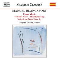 BLANCAFORT: Piano music