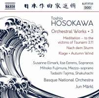Hosokawa: Orchestral Works Vol. 3