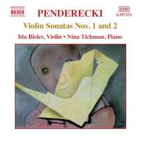 Penderecki: Violin Sonatas Nos. 1 & 2