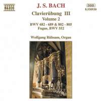 BACH: Clavierubung III vol. 2