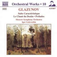 GLAZUNOV: Suite Caracterisique