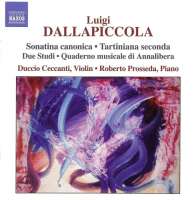 DALLAPICCOLA: Works for violin and piano