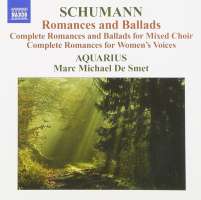 SCHUMANN: Romances and ballads