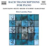 Bach Transcriptions for Piano