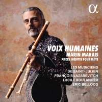 Marais: Vox Humaines - Pièces inédites pour flûte