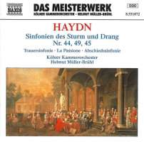 HAYDN: Symphonies  44, 45, 49