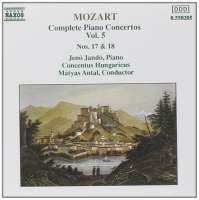 Mozart: Piano Concertos 17 & 18