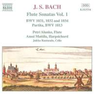 BACH: Flute Sonatas vol. 1