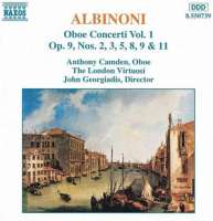 Albinioni: Oboe Concertos, Vol. 1