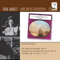 RACHMANINOV: Moments musicaux; Variations on a Theme of Corell; Preludes