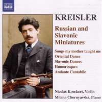 KREISLER: Russian and Slavonic Miniatures