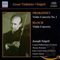 PROKOFIEV / BLOCH: Violin Concertos (1935, 1939)