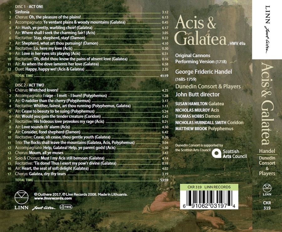 Handel: Acis and Galatea - slide-1