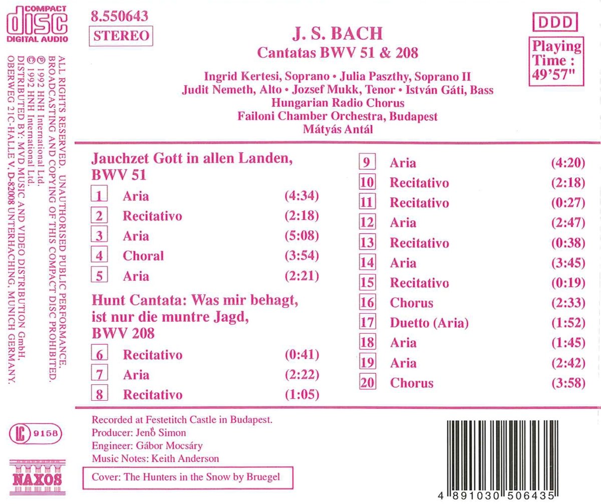 BACH: Cantatas - slide-1