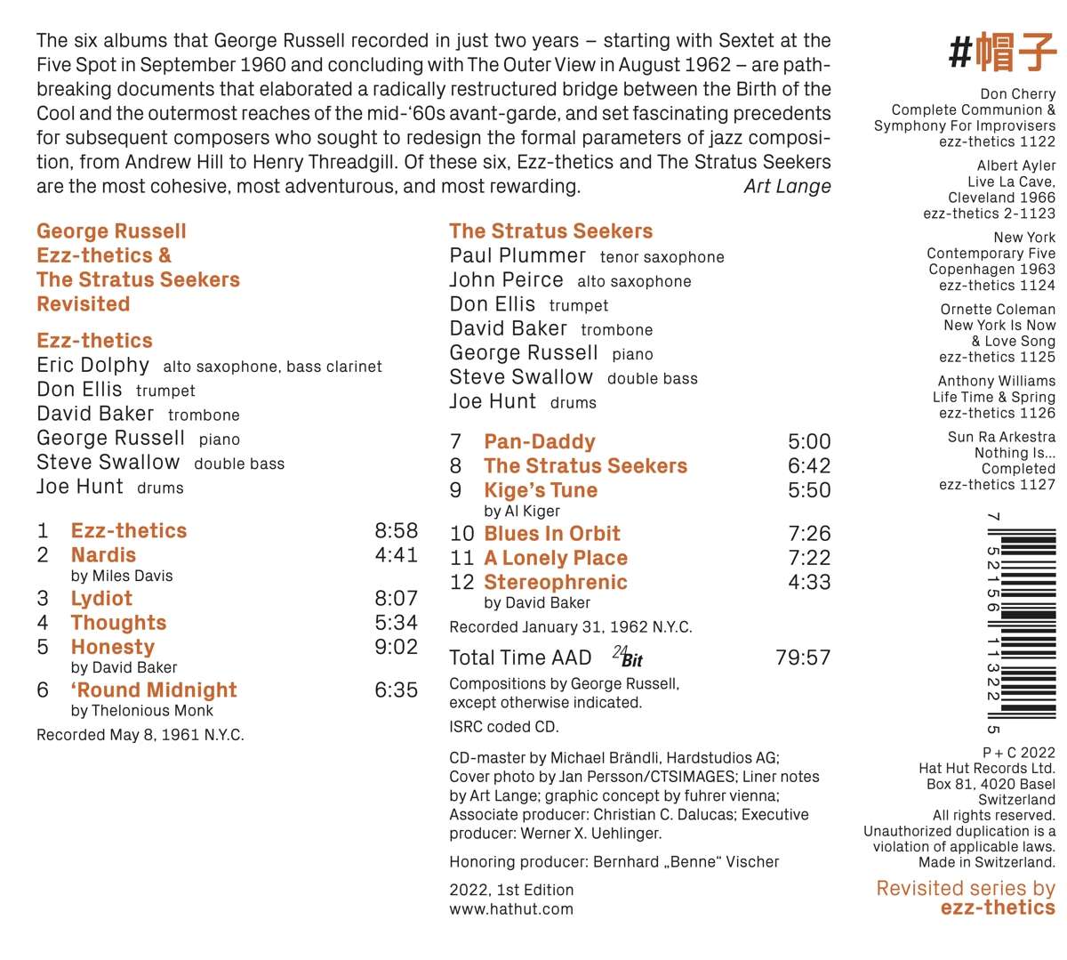 George Russell: Ezz-thetics & The Stratus Seekers Revisited - slide-1
