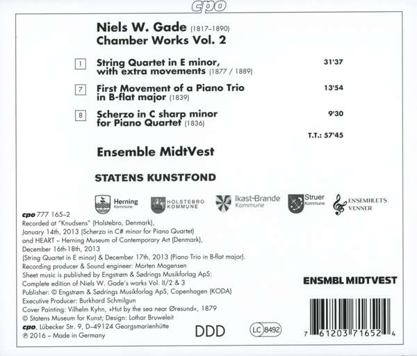 Gade: Complete Chamber Works Vol. 2 - slide-1