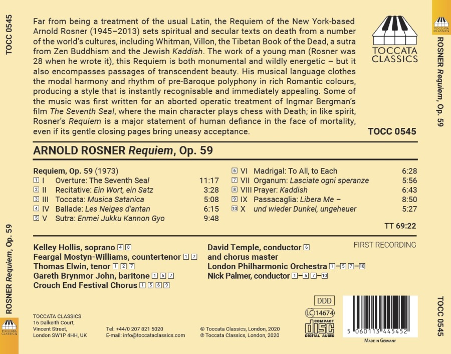 Rosner: Requiem, Op. 59 - slide-1
