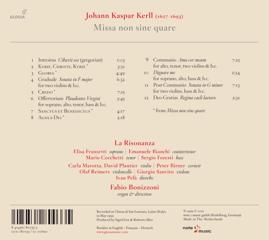 Kerll: Missa non sine qua - slide-1