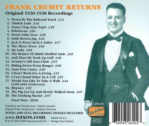 CRUMIT, Frank: Returns - slide-1