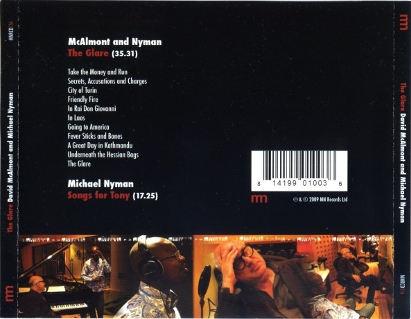 David McAlmont & Michael Nyman: The Glare - slide-1