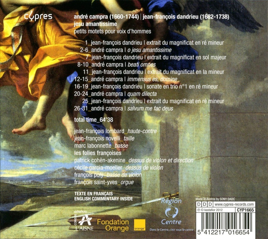 Campra & Dandrieu: Jesu amantissime - Petits motets - slide-1