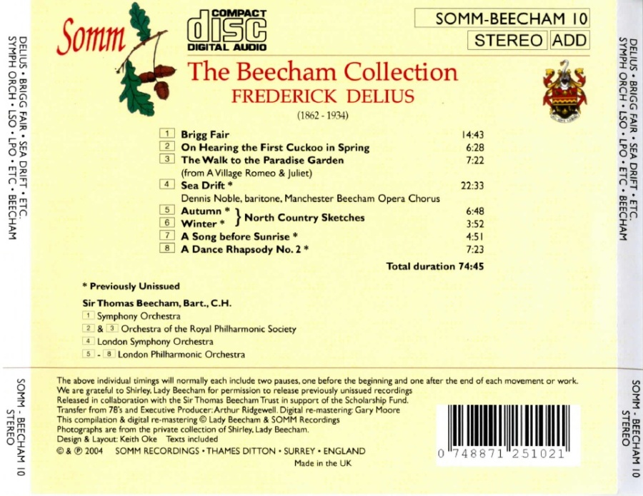 Delius: Brigg Fair & Sea Drift - slide-1