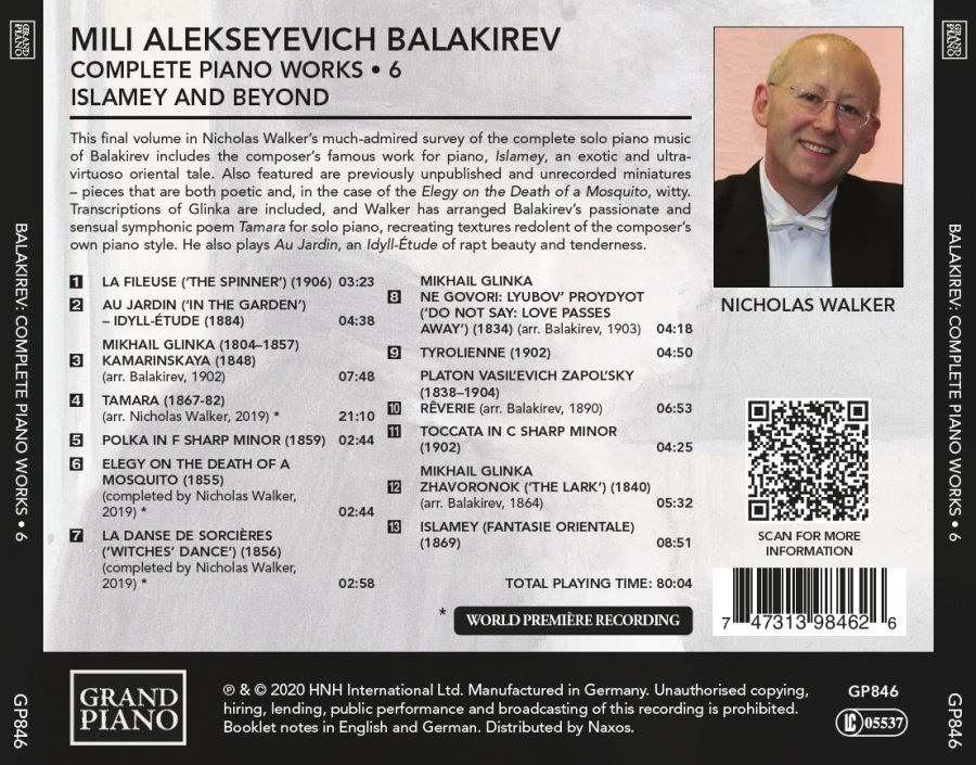 Balakirev: Cimplete Piano Works • 6 - slide-1